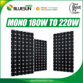 ¡Alta calidad! Bluesun 5BB Bluesun 170W 180W 190W Panel solar monocristalino 190W Módulo solar